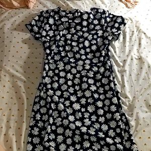 Navy/Flower Old Navy Dress